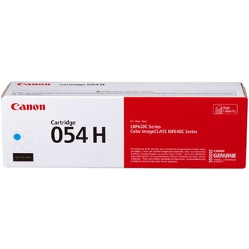 Canon&#174; 054H Toner Cartridge - Cyan - Laser - High Yield - 2300 Pages - 1 Pack