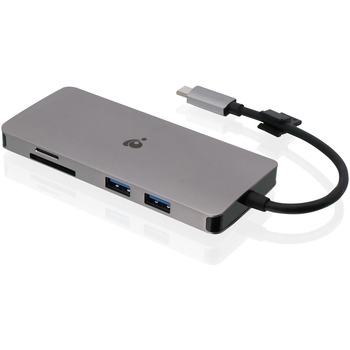 Iogear Travel Pro USB-C Dual HD Dock with Power Delivery 3.0, for Notebook/Tablet PC