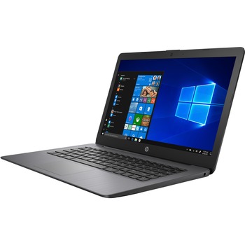 HP Stream 14-ds0100nr 14&quot; HD (Touchscreen) Notebook, AMD A4-9120e, 1.50GHz, 4GB RAM, 64GB eMMC, Windows 10 Home in S mode, 6ZB82UA#ABA