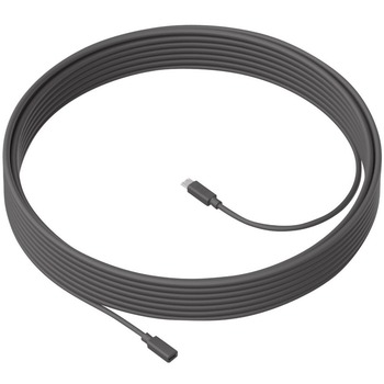 Logitech MeetUp Mic Extension Audio Cable, 32.81 ft