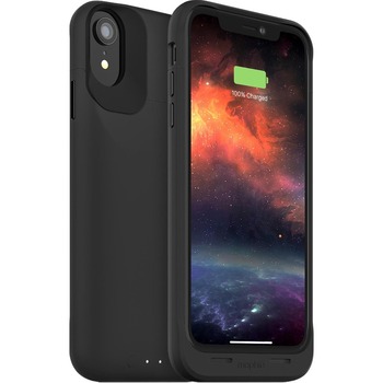 mophie Juice Pack Air - Mfi Certified - Wireless Charging - Protective Battery Pack Case for Apple iPhone XR – Black