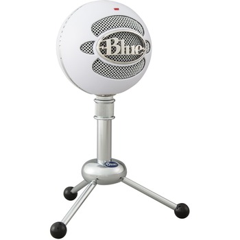 Logitech Blue Snowball Wired Condenser Microphone, White