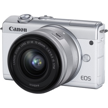 Canon EOS M200 24.1 Megapixel Mirrorless Camera with Lens