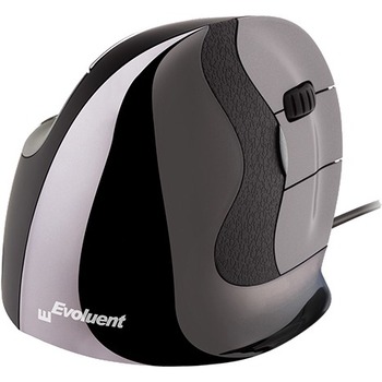 Evoluent Vertical Mouse D, Right-handed, Wired, Medium Size