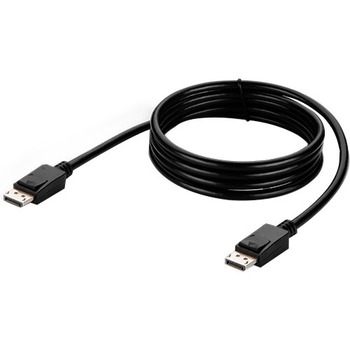 Belkin DisPlayport 1.2a to DisplayPort 1.2a Video KVM Cable, 10 ft, Male to Male, Gold Plated Connector