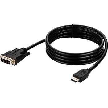 Belkin HDMI to DVI Video KVM Cable, 6 ft, HDMI Digital Audio/Video Male to DVI Digital Video Male, Gold Plated Connector