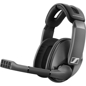 Sennheiser GSP 370 Wireless Gaming Headset - Stereo - Wireless - 20 Hz - 20 kHz - Over-the-head - Binaural - Circumaural - Noise Cancelling, Uni-directional Microphone