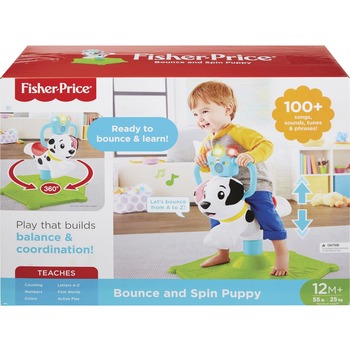 Fisher-Price Bounce &amp; Spin Puppy