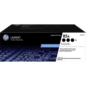 HP 85A (CE285AT) Toner Cartridges - Black (3 pack)