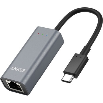 Anker USB-C to Ethernet Adapter - USB Type C - 1 Port(s) - 1 - Twisted Pair