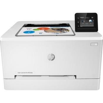 HP Color LaserJet Pro M255dw Laser Printer, Print, White