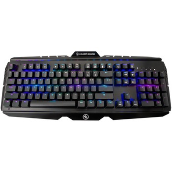 Iogear Kaliber Gaming HVER PRO X RGB Optical-Mechanical Keyboard (Brown Switch), Cable Connectivity, Black