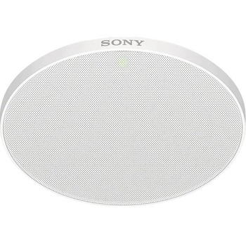 Sony Pro MAS-A100 Wired Condenser Microphone, 100 Hz to 1 kHz, Ceiling Mount, White