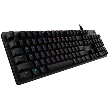 Logitech G512 Lightsync RGB Mechanical Gaming Keyboard, Black