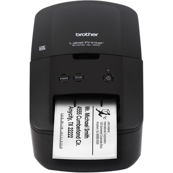 Brother Brother QL-600 Desktop Direct Thermal Printer, Label Print, USB, 2.40&quot; Print Width, 2.80 in/s Mono, 300 x 600 dpi, Monochrome