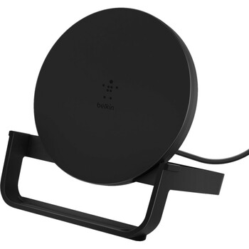 Belkin BOOST&amp;uarr;CHARGE Wireless Charging Stand 10W - 5 V DC Input - Input connectors: USB