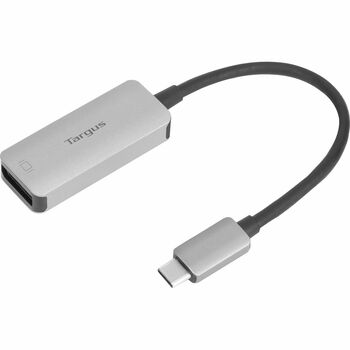 Targus USB-C to DisplayPort Alt Mode Adapter, 7680 x 4320 Supported, Silver