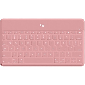 Logitech Keys-To-Go Wireless Keyboard, Pink