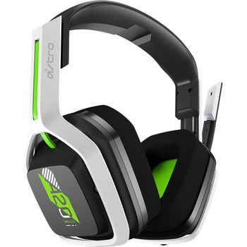 Logitech Astro A20 Wireless Stereo Gaming Headset, White/Green