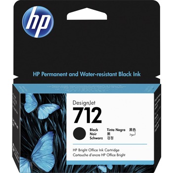 HP 712 Original Ink Cartridge - Black - Inkjet - 1 Pack