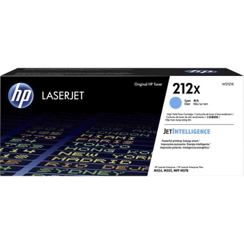 HP 212X Original Toner Cartridge - Cyan - Laser - High Yield - 10000 Pages - 1 Pack