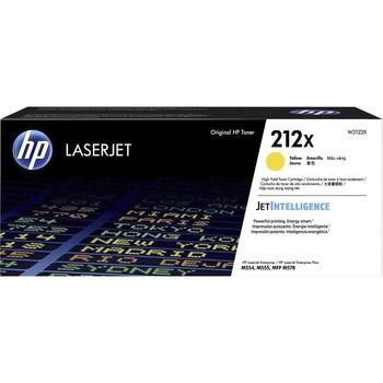 HP 212X Original Toner Cartridge - Yellow - Laser - High Yield - 10000 Pages - 1 Pack