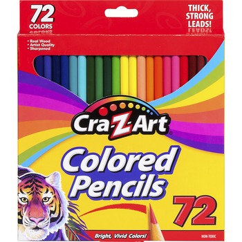 Cra-Z-Art Colored Pencils, Assorted, 72/BX