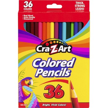Cra-Z-Art Colored Pencils, Assorted, 36/BX