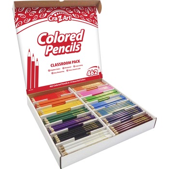Cra-Z-Art Colored Pencils Classroom Pack, Assorted, 462/ST