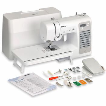 Brother CP100X Computerized Sewing and Quilting Machine, 100 Built-In Stitches, Automatic Threading