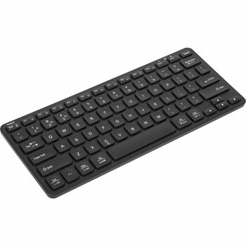 Targus Compact Multi-Device Bluetooth Antimicrobial Keyboard, AAA Battery Size Supported, Black