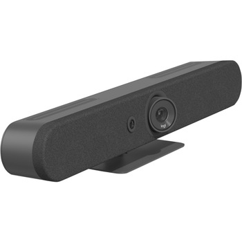 Logitech Rally Bar Mini Video Conferencing Camera, 3840 x 2160 Video, 30 fps, USB 3.0, Graphite