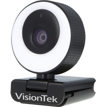 VisionTek Products, LLC VTWC40 Webcam, 2 Megapixel, 60 fps, USB 2.0, 1920 x 1080 Video, Auto-focus