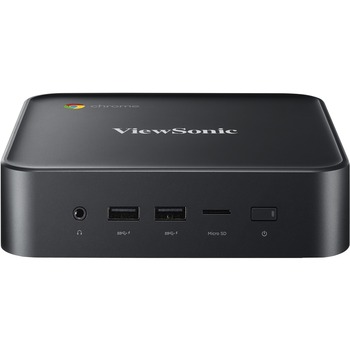 ViewSonic Chromebox with Built-in Chrome OS, Dual Core, 1.9 Ghz, 8 GB RAM, 64 GB Flash Memory, Black