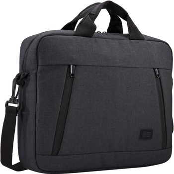 Case Logic Huxton HUXA-213 Carrying Case for 13&quot; to 13.3&quot; Tablet and Laptop, Polyester Body, 12.2&quot; H x 2.8&quot; W x 13.8&quot; D, Black