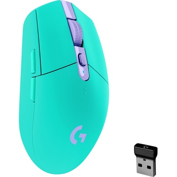 Logitech G305 Lightspeed Wireless Gaming Mouse, 12000 dpi, 6 Programmable Buttons, Mint