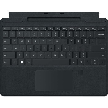 Microsoft Signature Keyboard Cover Case For Microsoft Surface Pros, 13&quot;, Black