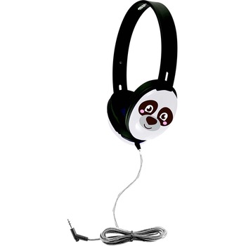 HamiltonBuhl Primo Stereo Headphones, Panda Design