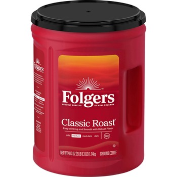 Folgers Ground Classic Roast Coffee, 40.3 oz