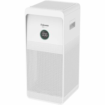 Fellowes SE Air Purifier, True HEPA, Activated Carbon, 915 Sq. ft., White