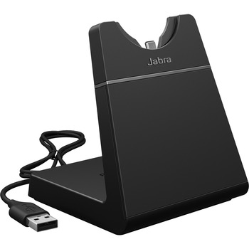 Jabra Cradle, Wired, Wireless Headset, USB Type A, Black
