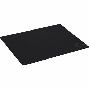 Logitech G Hard Gaming Rubber Mouse Pad, 11.02 in x 13.39 in x 0.12 in, Black