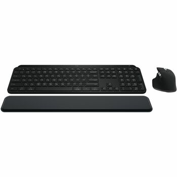 Logitech MX Keys S Wireless USB Mouse Keyboard Combo, Black