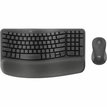 Logitech Wave Keys MK670 USB Keyboard &amp; Mouse Combo, Black