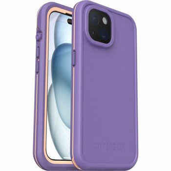 Otterbox Water Proof Case For iPhone 15, Plastic, Rule of Plum Purple