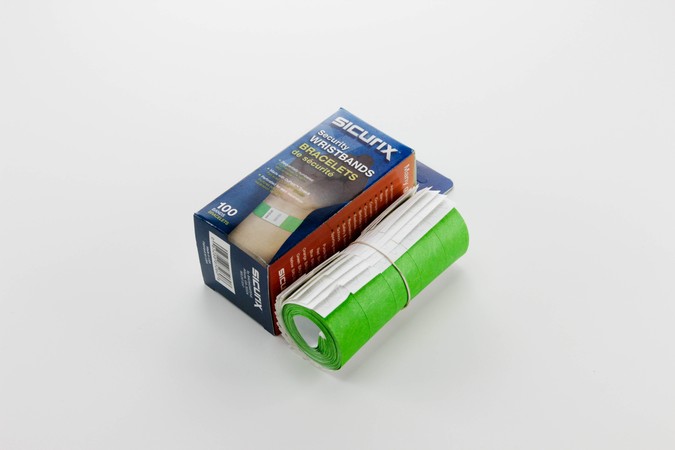 Bracelets De Sécurité Baumgartens Sicurix - Tyvek Numérotés, Pour événements, Parcs, Festivals