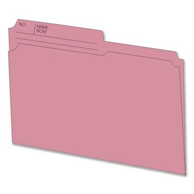 Hilroy 1/2 Tab Cut Letter Recycled Top Tab File Folder