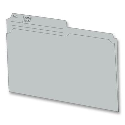 Hilroy 1/2 Tab Cut Letter Recycled Top Tab File Folder