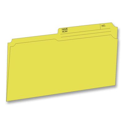 Hilroy 1/2 Tab Cut Legal Recycled Top Tab File Folder