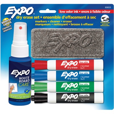 Expo&reg; Low Odour Dry Erase Starter Sets
